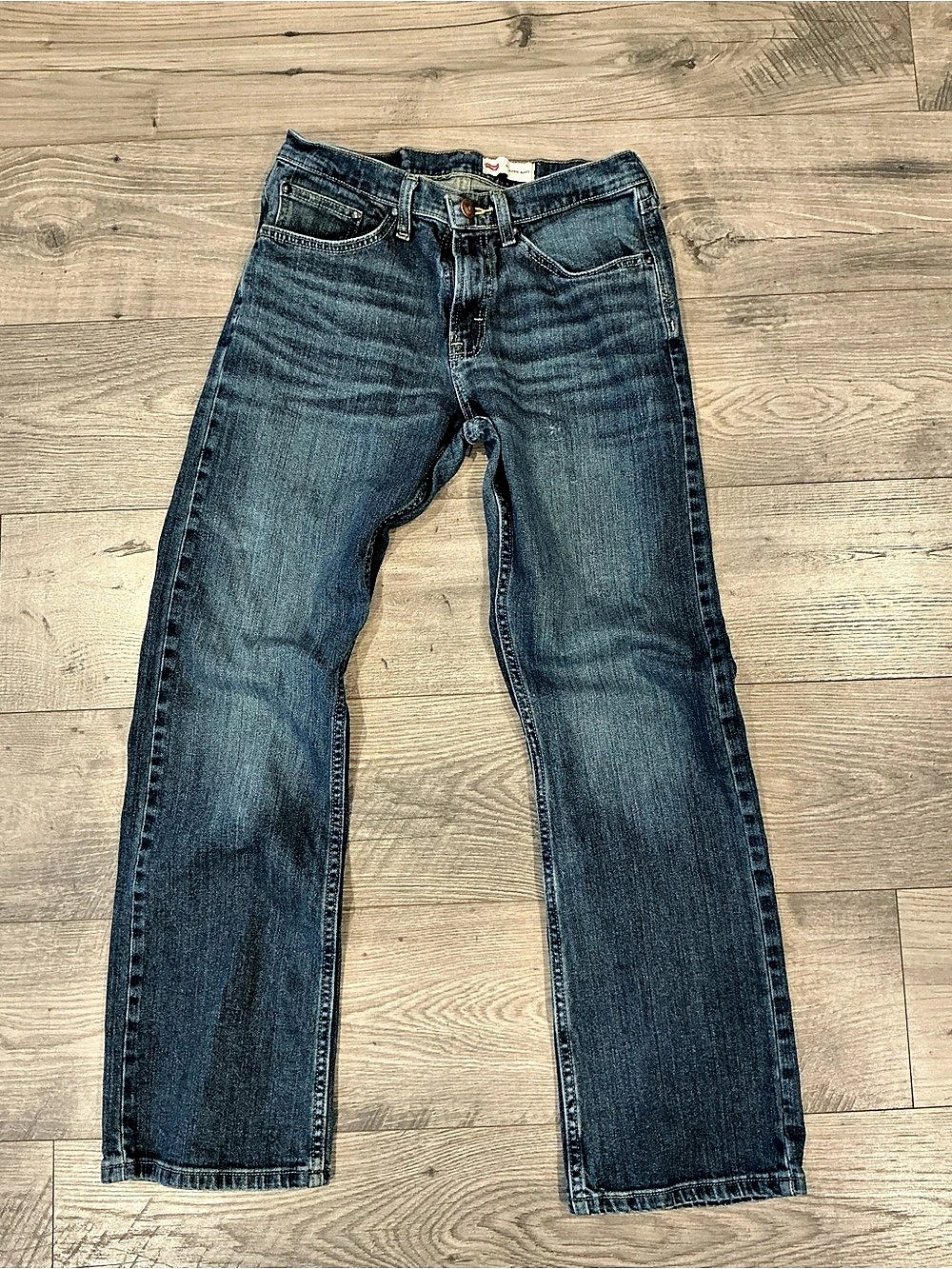 Wrangler Relaxed Boot Jeans Bootcut Blue Waist 30